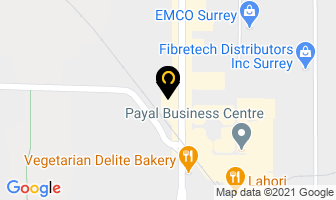 Onkar Furniture Import Ltd in Surrey map