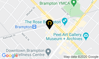Ontario Addiction Treatment Centres in Brampton map