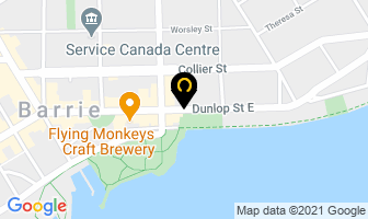 Ontario Arborworks in Barrie map