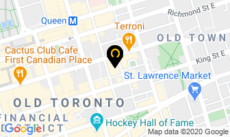 Ontario Bar Association in Orillia map