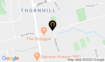 Ontario Building Group in Markham map