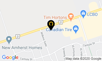 Ontario Carpet Supermart in Cobourg map