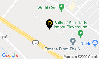 Ontario Centre For Classical Sport in Mississauga map