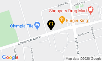 Ontario Community Support Association in Orillia map