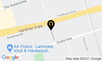 Ontario Construction Equipment Ltd in Toronto map