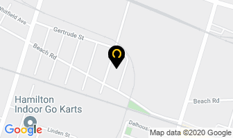 Ontario Crane Service in Hamilton map