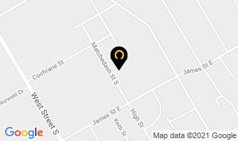 Ontario Crank Service in Orillia map