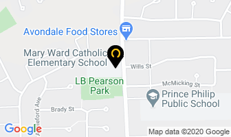 Ontario Early Years Centre in Niagara Falls map