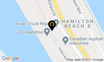 Ontario Tank Wash in Hamilton map