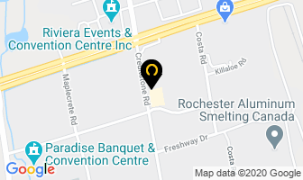 Ontario Truck Centre in Vaughan map