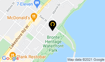 Ontim Investments Ltd in Burlington map