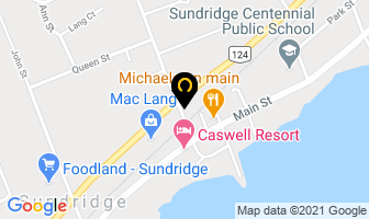 Opatovsky Funeral Home-Moore Chapel in Sundridge map