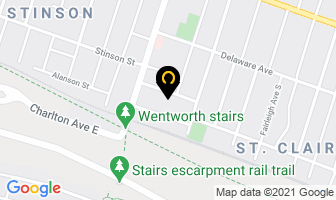 Open Arms Home Inc in Hamilton map