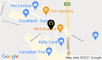 Open Door Community Youth Network in Gander map
