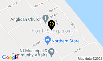 Open Doors Society in Fort Simpson map