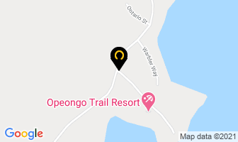 Opeongo Trail Resort in Combermere map