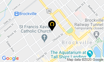 Operation Harvest Sharing in Brockville map