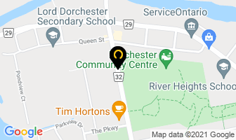 Opp Community Policing Office in Dorchester map