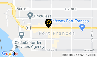 Opseu Membership Centre in Fort Frances map