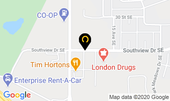 Optiks International in Medicine Hat map