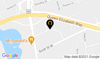 Optimal Wellness Centre in St. Catharines map