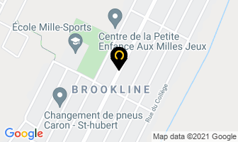 Option Driving School in Longueuil map