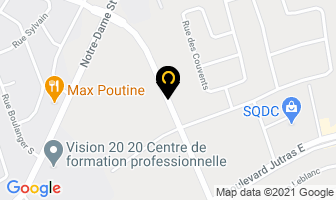 Optionmd in Victoriaville map