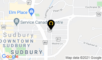 Options Communications in Sudbury map