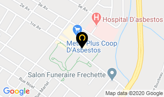Optoplus - Asbestos in Asbestos map