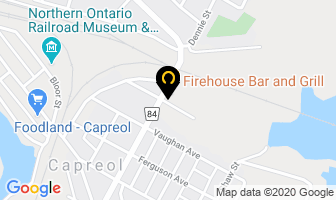 Opy's Central Variety in Capreol map