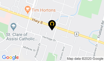 Oracle Hair Studio in Hamilton map