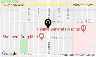 Oral Arts Dental Studio in Regina map
