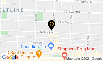 Oral Maxillofacial Imaging Centre Calgary in Calgary map