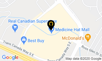 Orange Jullius Medicine Hat Mall in Medicine Hat map