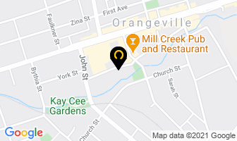 Orangeville Outlet Centre in Orangeville map