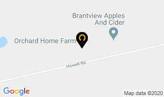 Orchard Home Farm in Hinton map