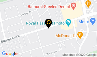 Orchidea Drapes in Toronto map