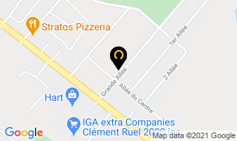 Ordinateur Lp in Drummondville map