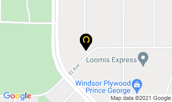 Ordun Transportation in Prince George map