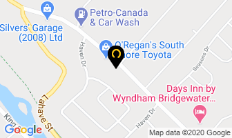 O'regan's South Shore Toyota in Bridgewater map