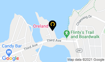 Oreland Motel in Welland map