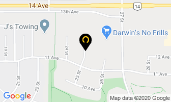 Organic Airbrush Spray Tan Wainwright in Wainwright map