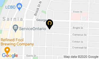 Organization For Literacy In Lambton in Sarnia map