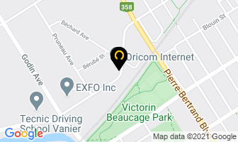 Oricom Internet Inc in Ville de Québec map