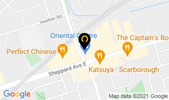 Oriental Flower Shop in Orillia map