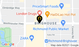 Oriental Pearl in Richmond Hill map