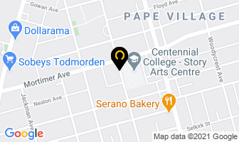 Original Janitorial Services in East York map
