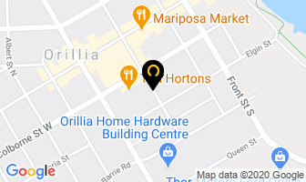 Orillia Accident Support Services Ltd in Orillia map