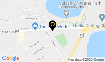 Orillia Carpet Discounters in Orillia map