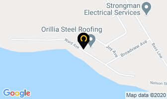 Orillia Massage Therapy in Orillia map